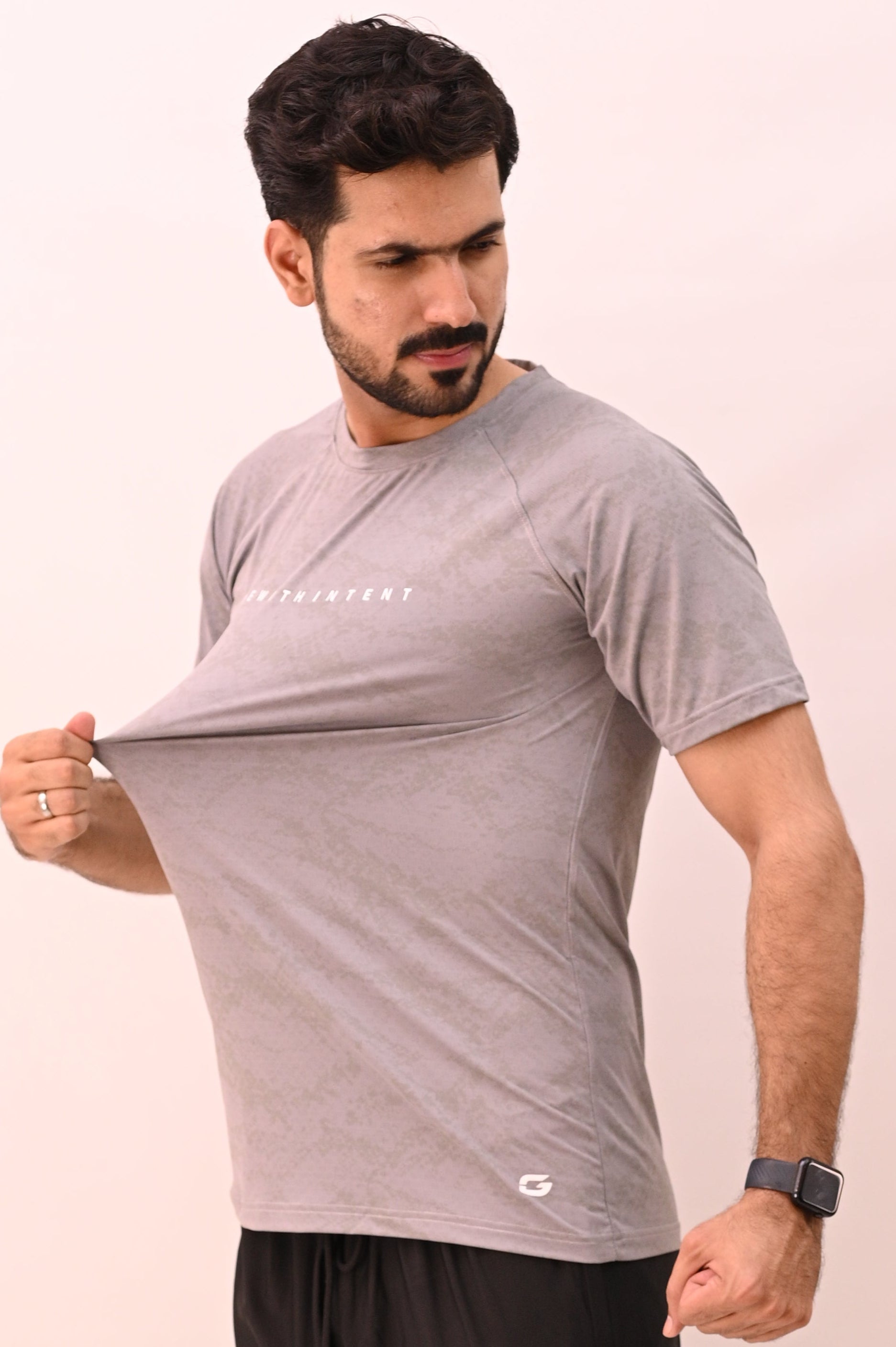 MOVE TECH CAMO TEE – Grey