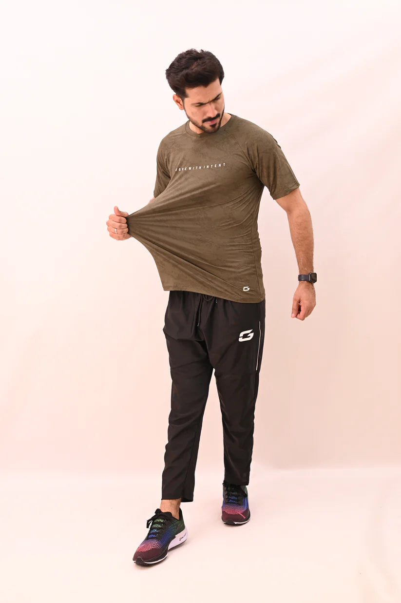 MOVE TECH CAMO TEE – Olive
