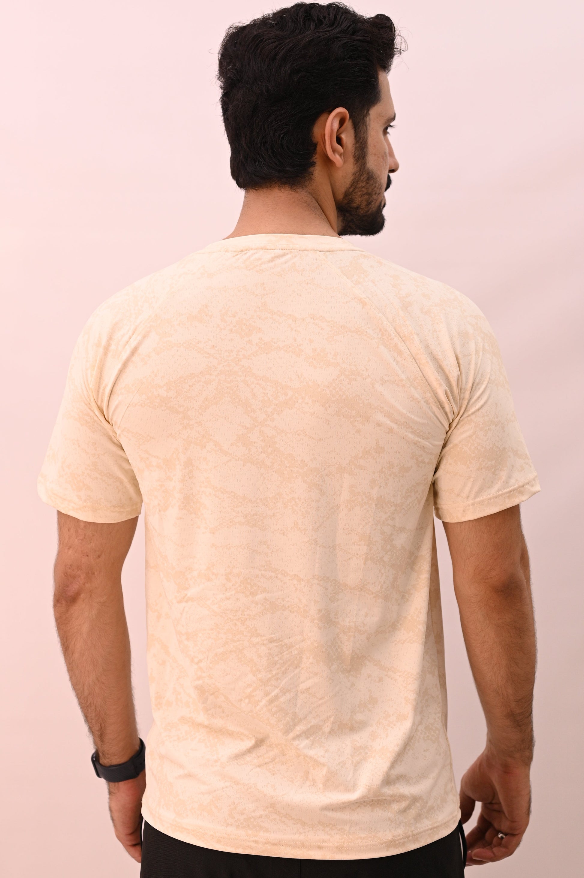 MOVE TECH CAMO TEE – Beige