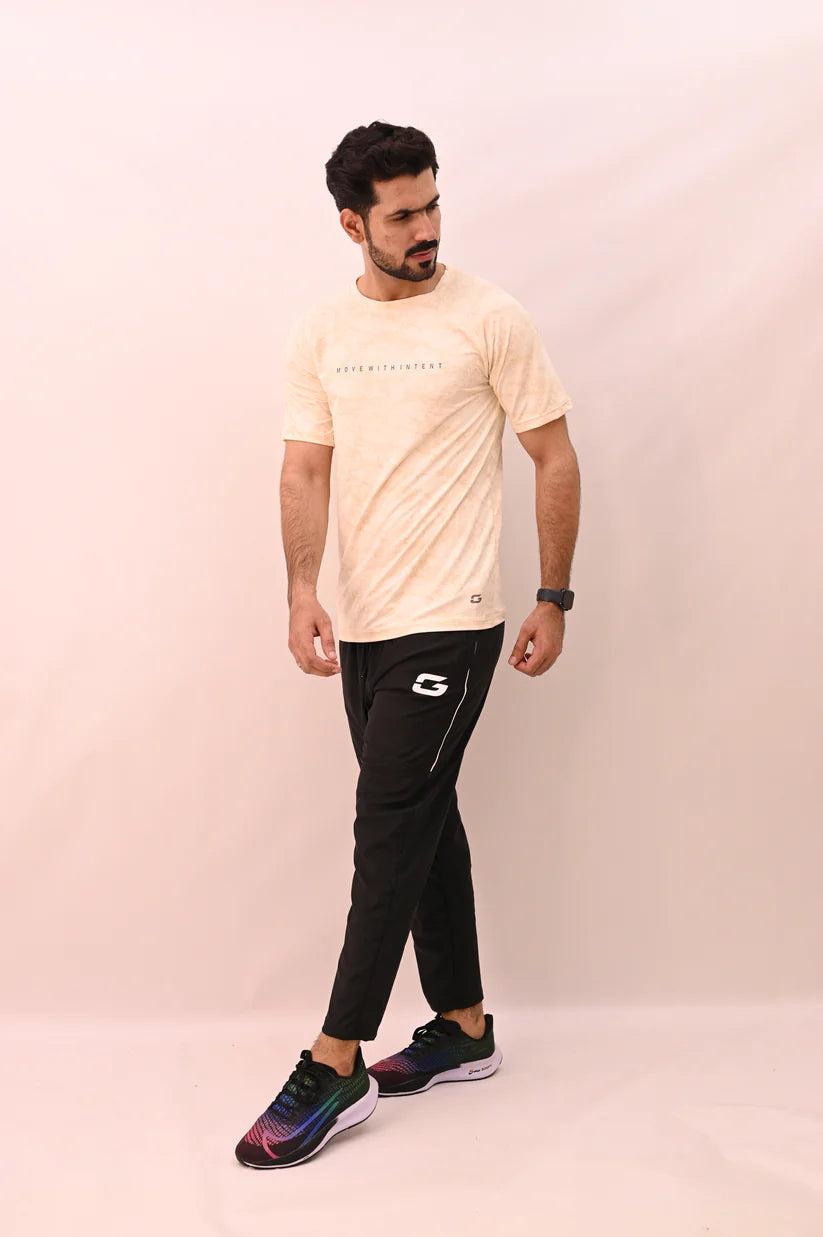 MOVE TECH CAMO TEE – Beige