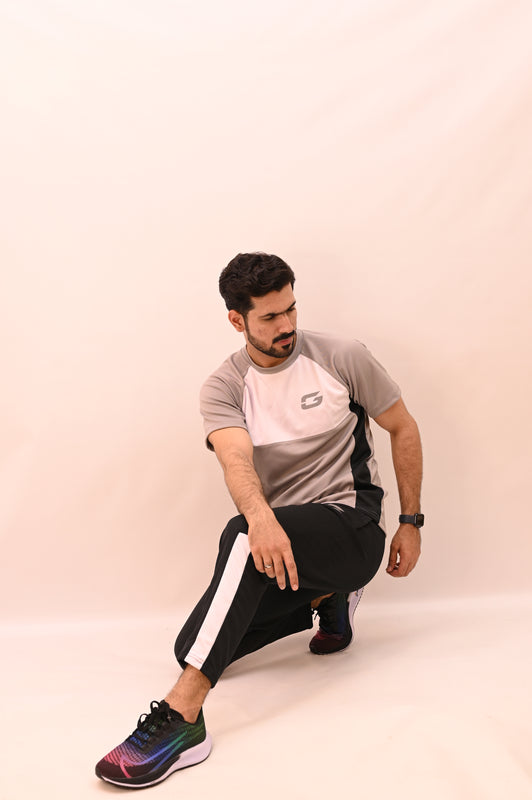 Storm Flex Tracksuit (Grey/Black/White)