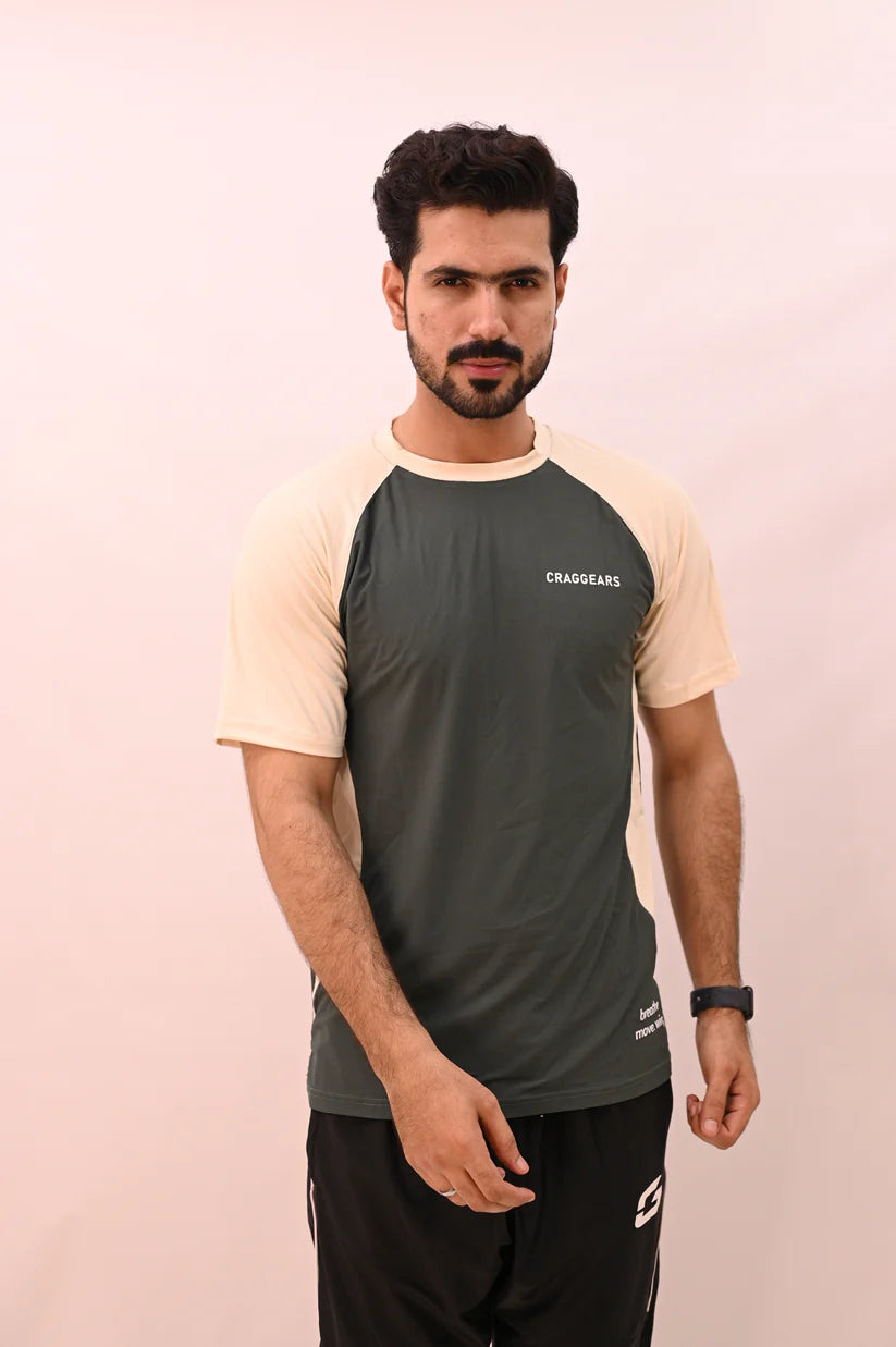 AEROMESH PANEL TEE – Graphite