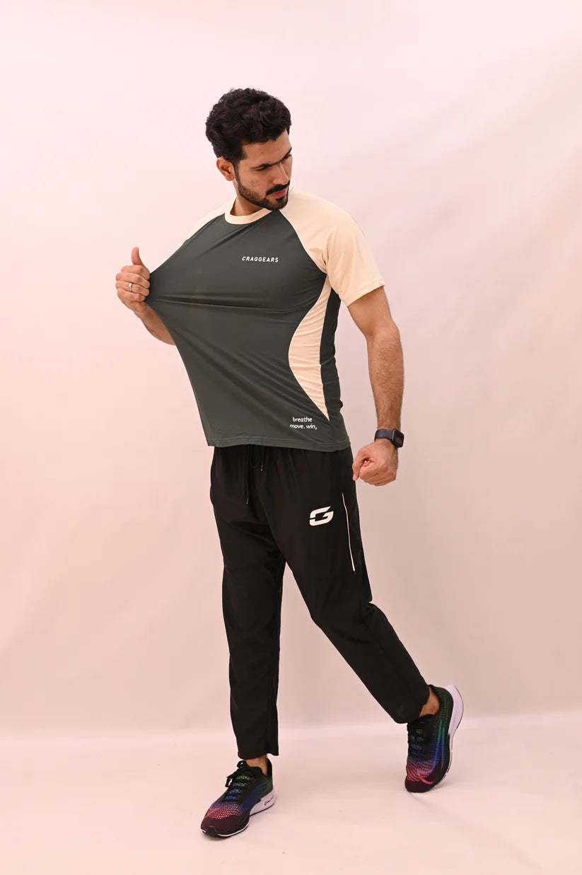 AEROMESH PANEL TEE – Graphite