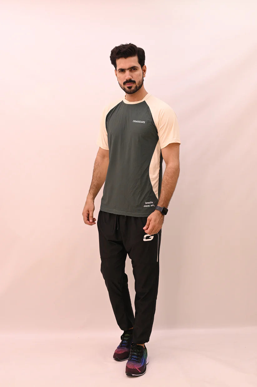 AEROMESH PANEL TEE – Graphite