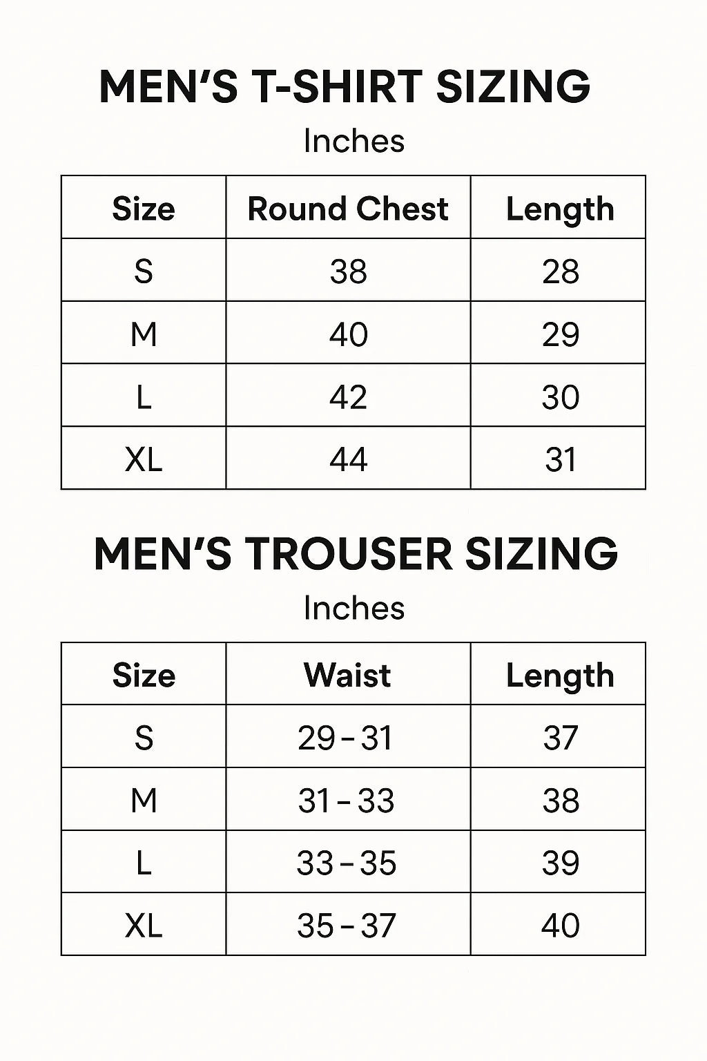 Core Cotton Tracksuit (Black/White – 100% Cotton)